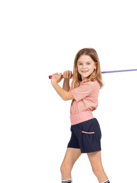 Cinnamon Girl Polo - Dusty Pink