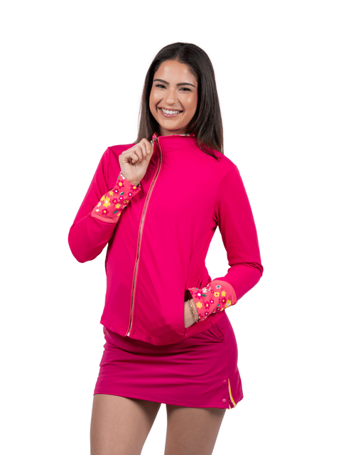 Elena Full Zip Women's - Magenta