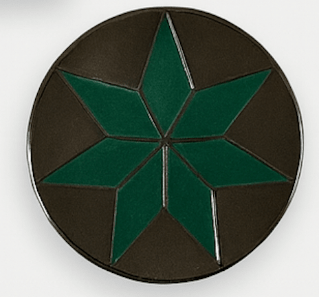 Geometric Floral Ball Marker + Hat ClipBall markers