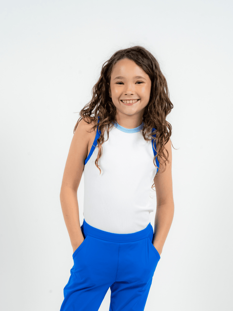 Glow Tank Top - White