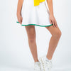 Golden Skort - White