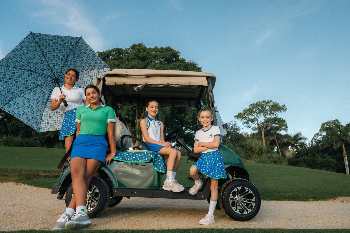Golf Cart Seat Cover Shamrocks — Golf Cart Seat Cover