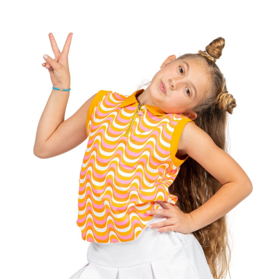 Hazy Sleeveless PoloPolo