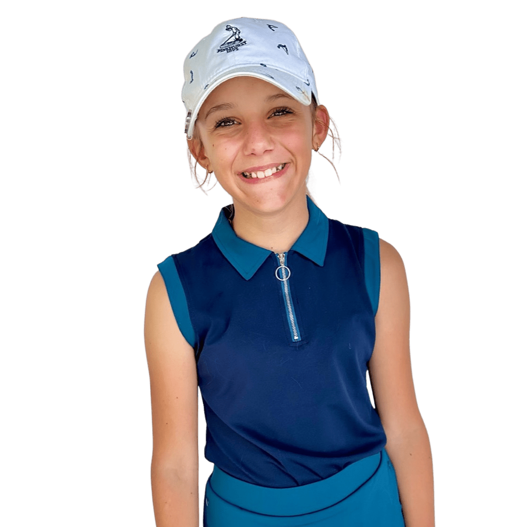 Hazy Sleeveless PoloPolo