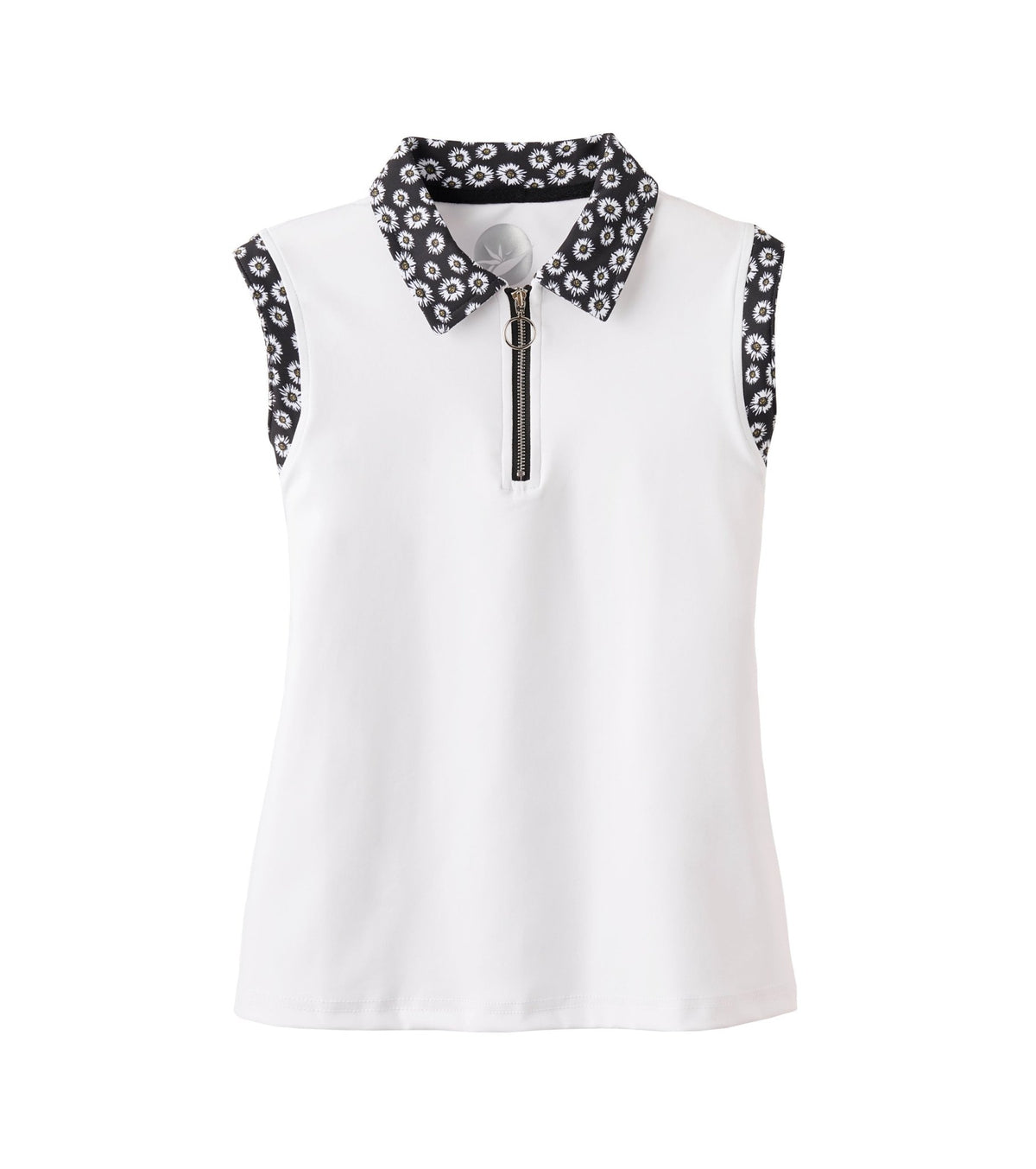 Hazy Sleeveless PoloPolo