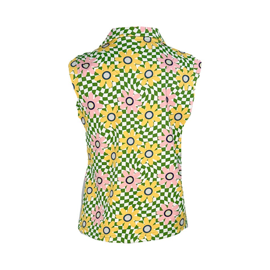 Hazy Sleeveless PoloPolo