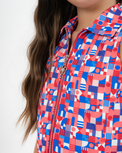 Liberty Dress Red Mosaic 2