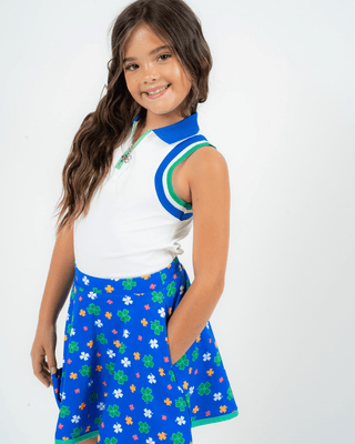 Love SL Polo White — Girls' Golf Polo