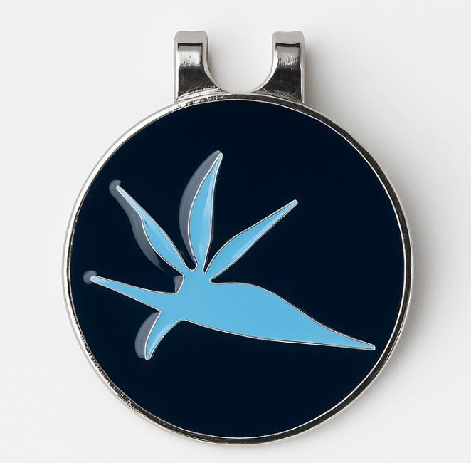 Marie Birdie RWB Ball Marker + Hat ClipBall markers