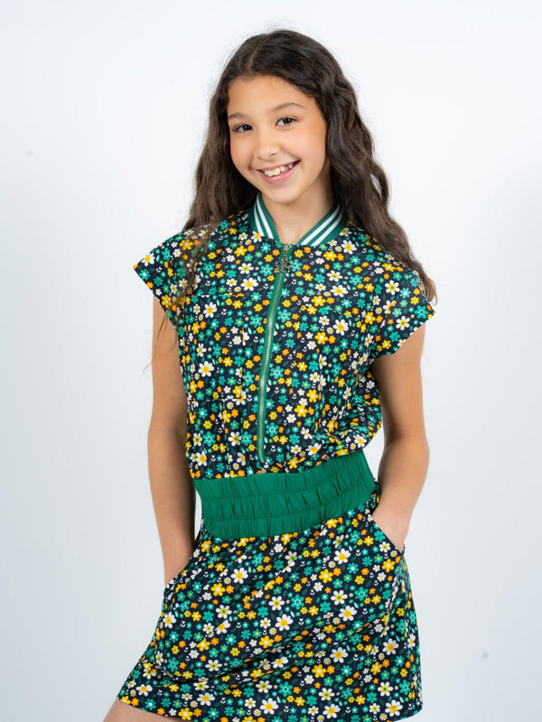 Patti Dress - Green Garden