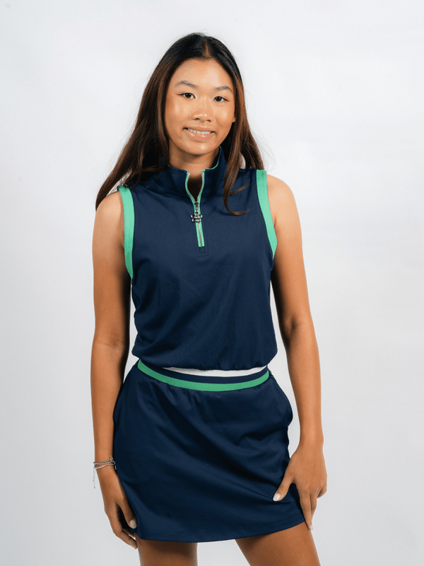 Queen Dress - Navy