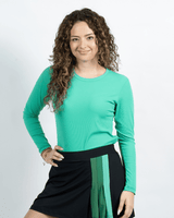 RB LS Shirt Women's - Jade GreenLong Sleeve Top