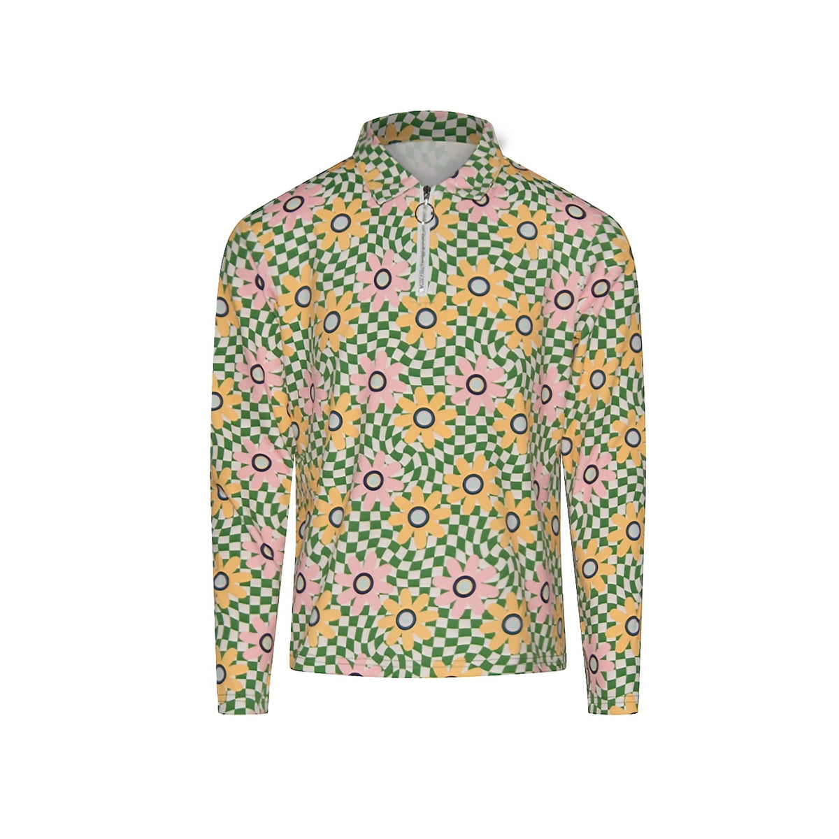 Hazy LS PoloLong Sleeve Top