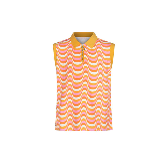 Hazy Sleeveless PoloPolo